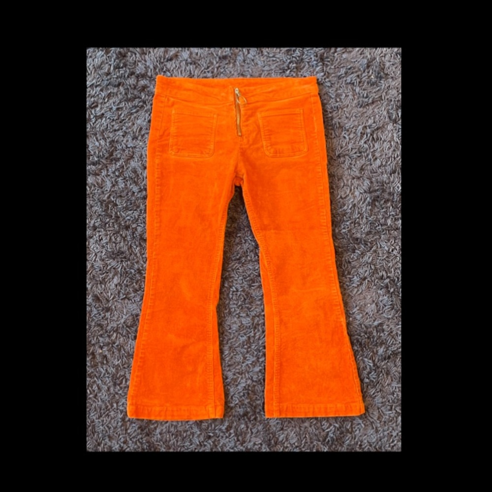 Orange wild fable cropped corduroy pant